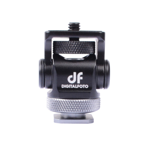DigitalFoto DM-099 Magic Grip Head with Hot Shoe Mount for Monitor / Light / Microphone (Max Load 2kg)