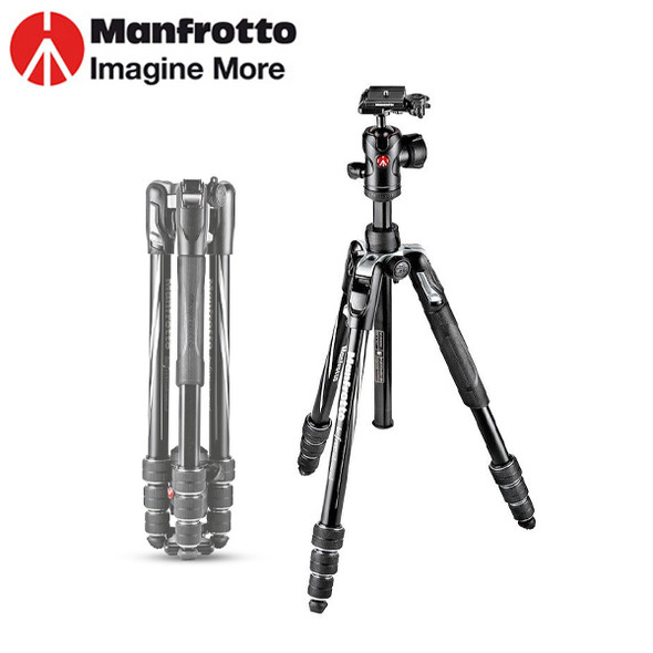  Manfrotto MKBFRTA4BK-BH Befree Advanced Aluminum Travel Tripod with Ball head (Twist Lock)