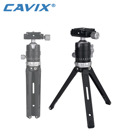 Cavix MT-D25R Mini Table Tripod with Ball Head Kit 