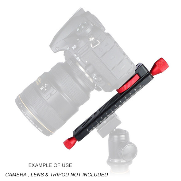 Cavix W-160 Macro Focusing Rail Slider Plate with Arca Swiss Base