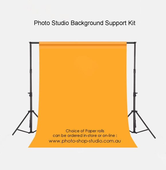 Fotolux BK016 Background Support Kit with Telescopic Cross Bar (3m wide x 2.5m tall)