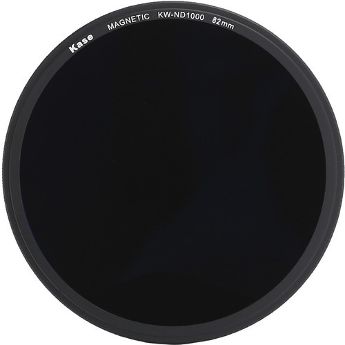 Kase 82mm ND1000 (3.0) 10-stops Wolverine KW Magnetic Neutral Density ND Filter  + Adapter Ring