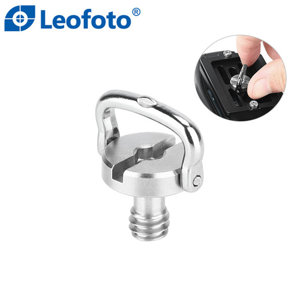 Leofoto Tripod D Shaft Screw UNC 1/4'' for Quick Release Plate