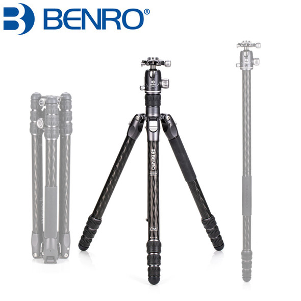 Benro FRHN34C+VX30 Rhino #3 Transfunctional Carbon Fiber Tripod / Monopod with Ball Head (Max Load 20kg)