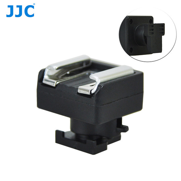 JJC MSA-1 Hot Shoe Adapter for Canon DV / Camcorders with Mini Advanced Shoe