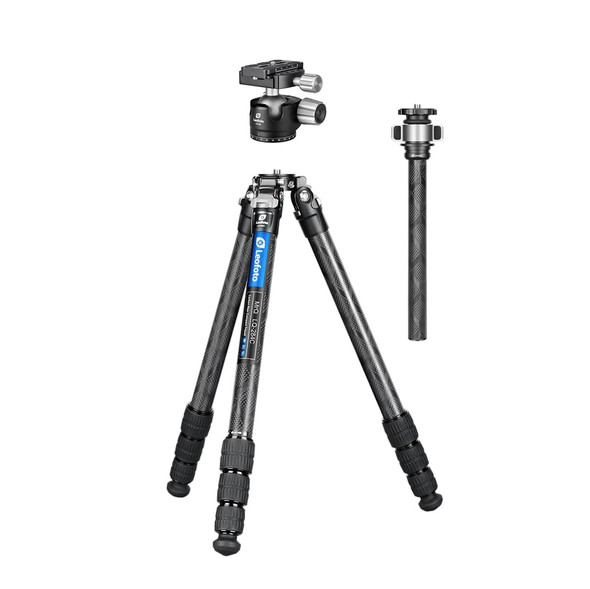Leofoto LQ-284C+LH-36 Mr.Q  series Med-size Carbon Fibre Tripod with Centre column (Max Load 10kg , Twist Lock)