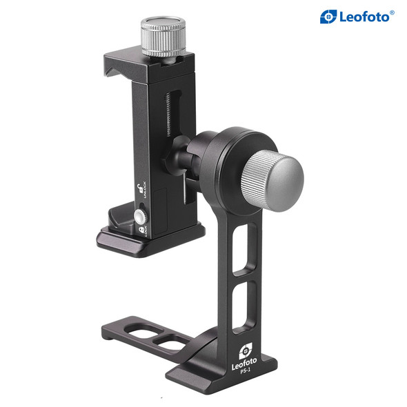 Leofoto PS-1+PC-90II  Phone Clamp / Holder Kit  (Arca-Swiss Shoe , Clamp Range : 56-90mm)