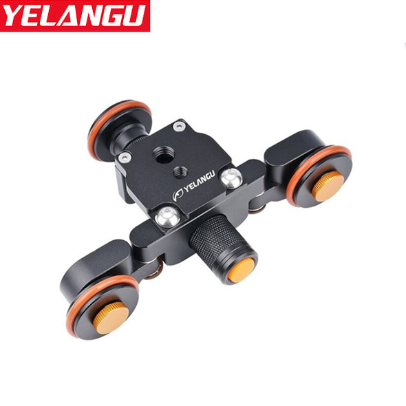 Yelangu L3-BK Motorized Auto Dolly for GoPro / Smartphone / Camera