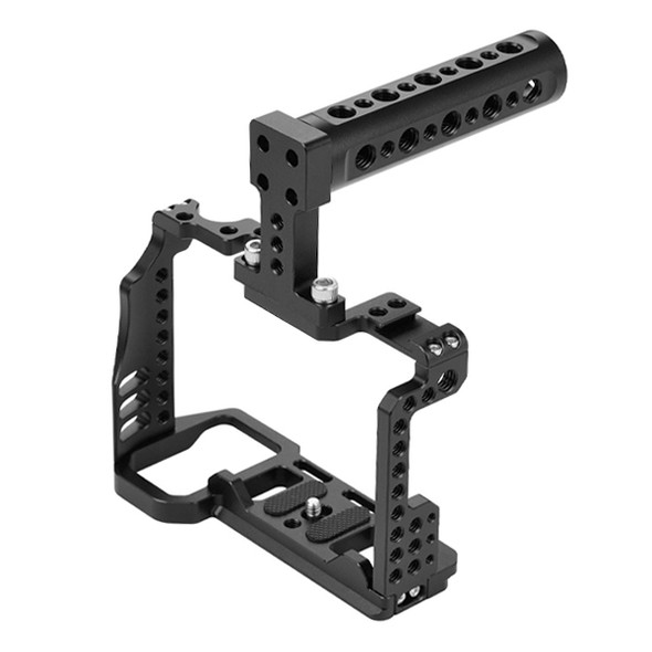 Fotolux Video Camera Cage with Top Handle for Sony A74