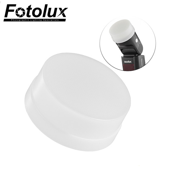 Fotolux Round Diffuser Cap for Godox V1 Round Head Flash