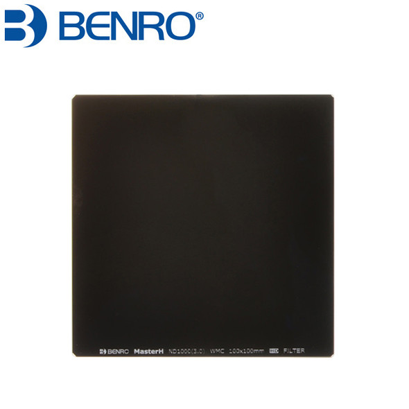 Benro Master Hardened 100 x 100mm ND1000 (3.0) 10-stop Solid Neutral Density Square Filter