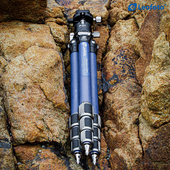 Leofoto LP-284C+LH-30 Poseidon Series Carbon Fibre Tripod with Ball Head & Titanium Spikes