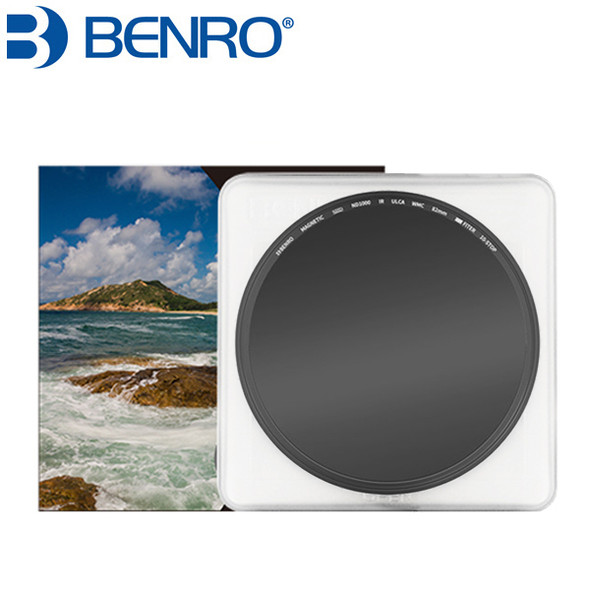 Benro SHDMND1K82 82mm ND1000 (3.0) 10-stop SHD Magnetic IR ULCA WMC Neutral Density ND Filter