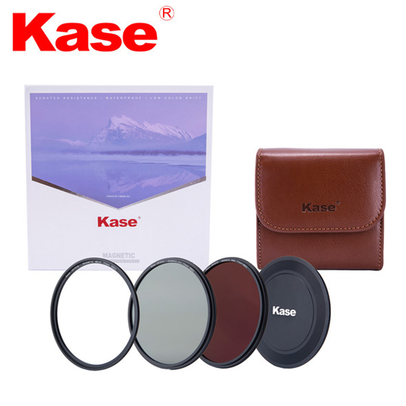 Kase 77mm Skyeye Magnetic Circular Entry-Level Kit (MCUV + CPL + ND64 + Front Cap + Filter Bag)