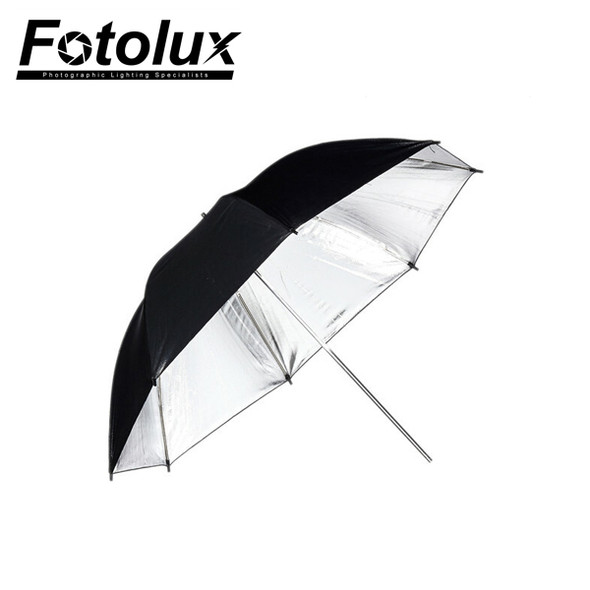 Fotolux  33" (84cm) Umbrella (Black & Silver)