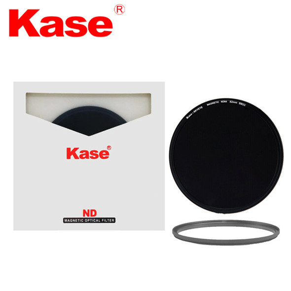 Kase 82mm Skyeye Magnetic ND64 (1.8) 6-Stop Neutral Density Filter + Adapter Ring