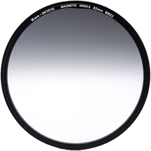 Kase 82mm Skyeye Magnetic GND8 (0.9) 3-Stop Graduated Neutral Density Filter + Adapter Ring