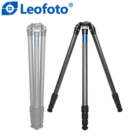Leofoto LM-324CL Summit Series Large Carbon Fiber Tripod for Heavy Equipment (75mm Bowl , Max. Load 25kg , Twist Lock)
