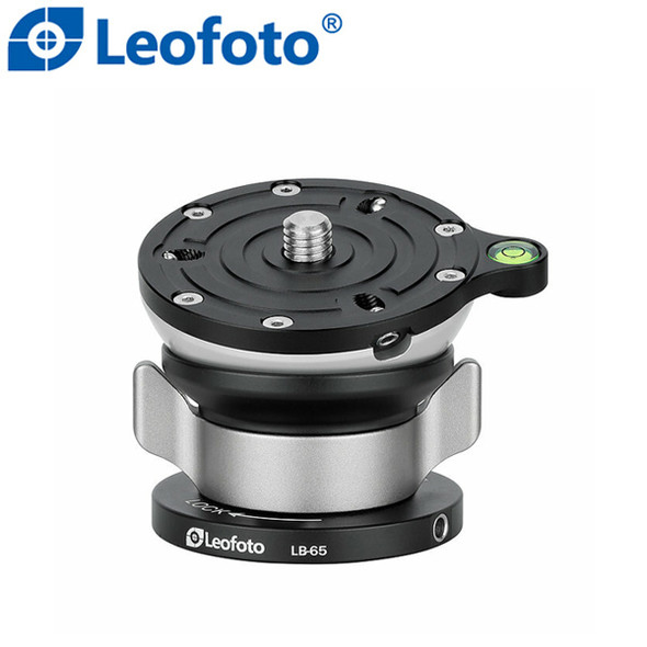 Leofoto LB-65 65mm Leveling Base (Max Load 18 kg , Half Ball , Tilt Range ±15° )