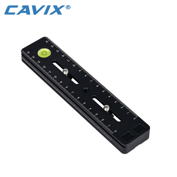 Cavix BPL-180 Multi-purpose Long Rail Quick Release Plate (Arca-Swiss , 180mm)