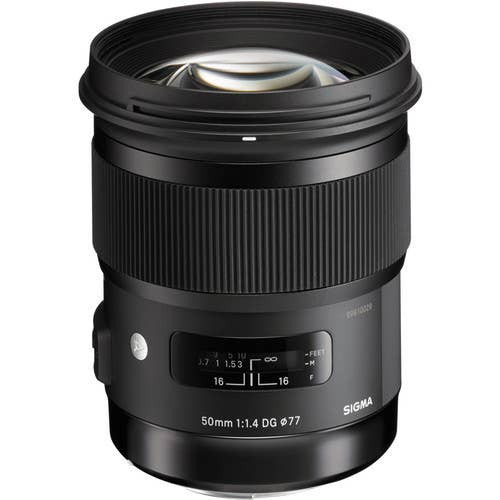 Sigma AF 50mm F1.4 DG HSM Art Lens for Sony Full Frame E-Mount