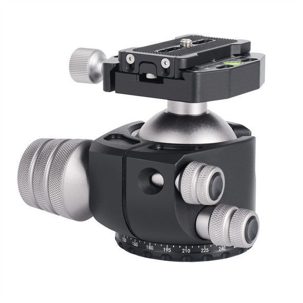 Cavix D-55A+CL-70N Low Profile Panorama Ball Head (Max Load 12kg)