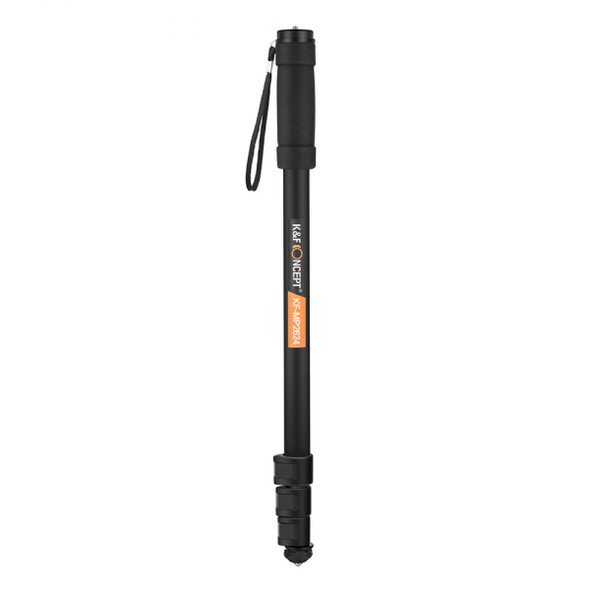 K&F Concept KF-TM2624 67"/171cm Aluminium Compact Portable Travel DSLR 4-Section Monopod  KF09.011 (Flip Lock)
