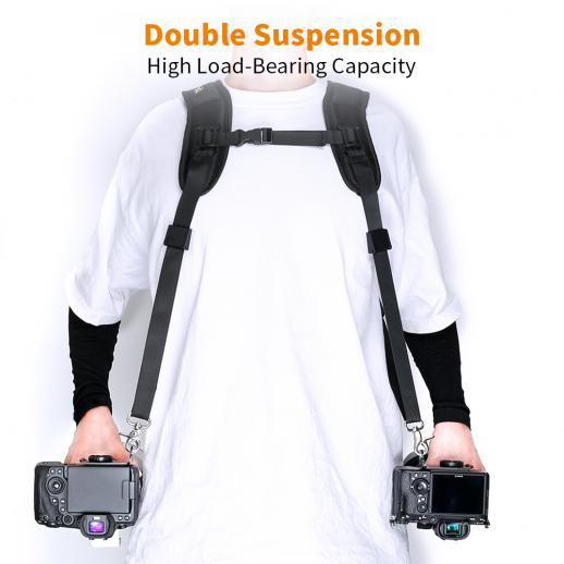 K&F Concept GW44.0002 Double Shoulder Quick Release Camera Strap