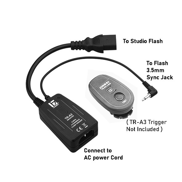 Jinbei TR-A3 Digital Studio Flash Receiver only (2.4GHz) for studio flash