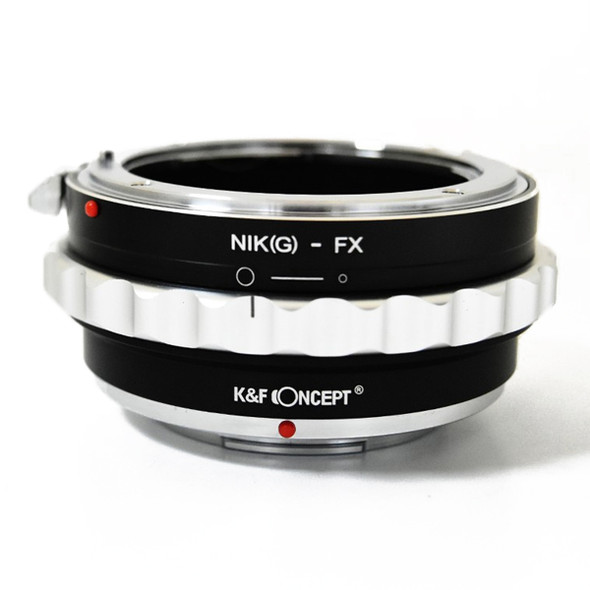 K&F Concept KF06.365 NIK(G)-FX Copper Lens Adapter for Nikon AI / G /AF-S Lens to Fuji X-Mount Camera