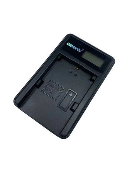 Fotolux LCD1-LPE6N USB Single Battery Charger for Canon LP-E6N