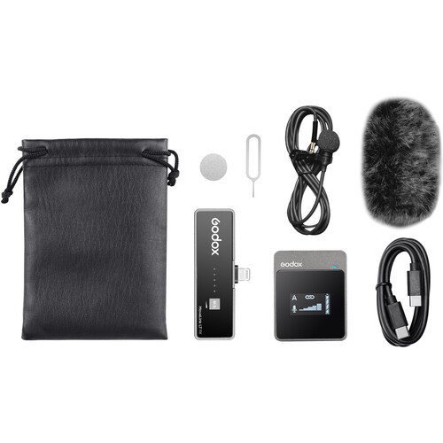 Godox MoveLink LT1 Compact Digital Wireless Microphone System 2.4 GHz (Lightning)