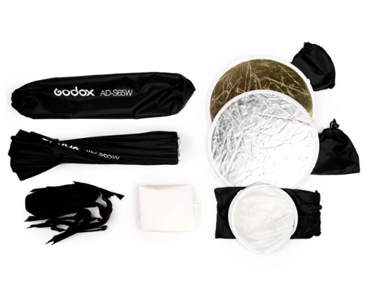 Godox AD-S65W 65cm Umbrella Parabolic Softbox (White)