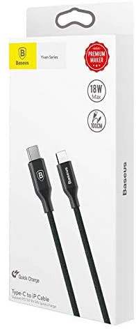 Baseus CATLYW-A01 USB-C to Lightning Cable (1m)