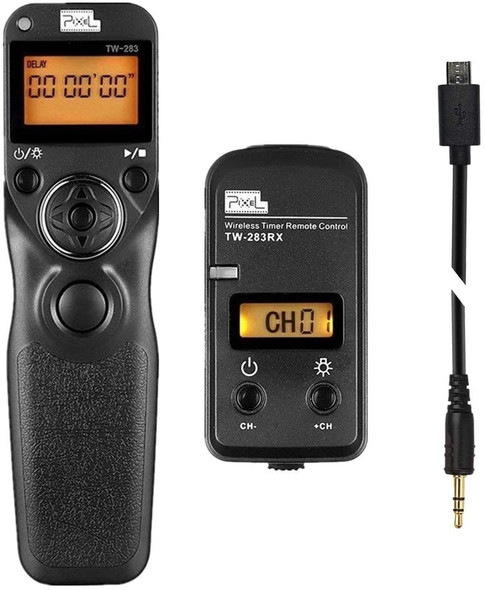 Pixel TW-283 90 Wireless Timer Remote Control for Fujifilm