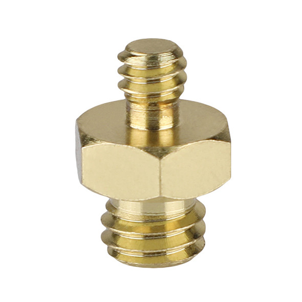 Fotolux SC-11-B 1/4" Male - 3/8" Male Adapter Converter (Brass)
