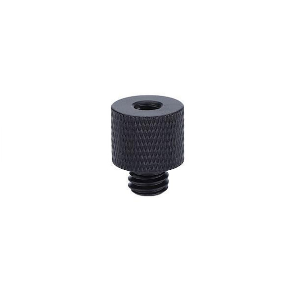 Fotolux SC-02-BK 1/4" Female - 3/8" Male Adapter Converter (Black)