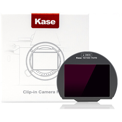Kase Clip-in ND1000 Neutral Density Filter for Canon R5 / R6