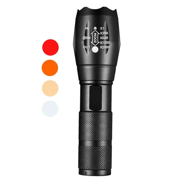 Fotolux RGB LED Zoomable Touch Light (White / Yellow / Orange /Red)