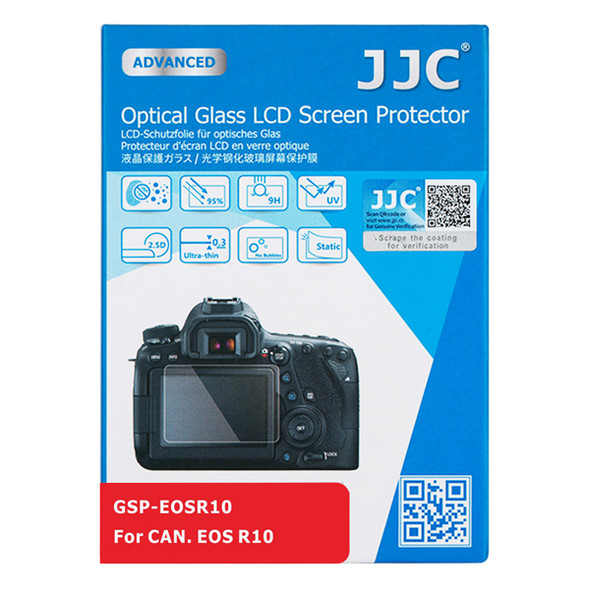 JJC GSP-EOSR10 Ultra-Thin Glass LCD Screen Protector for Canon R10, R50V, R100