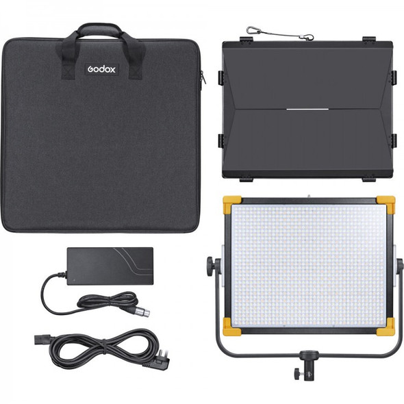 Godox LD150RS 150W PRO RGB SQ Panel Light with Barn Door (2500K-8500K)