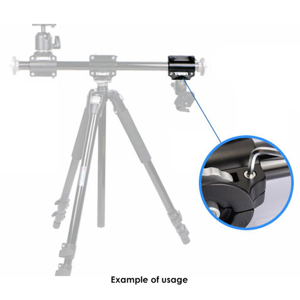 Fotolux FOTCB-H Flat Lay Cross Bar Sliding Clamp