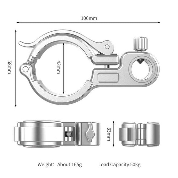 Ulanzi 2742 Falcam GearTree Clamp (Single Interface)