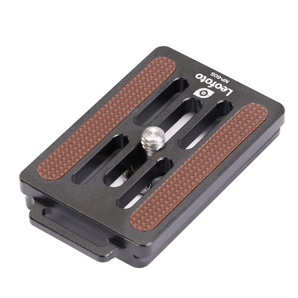 Leofoto NP-60S 60mm Arca-Swiss Quick Release Plate with Strap Slot