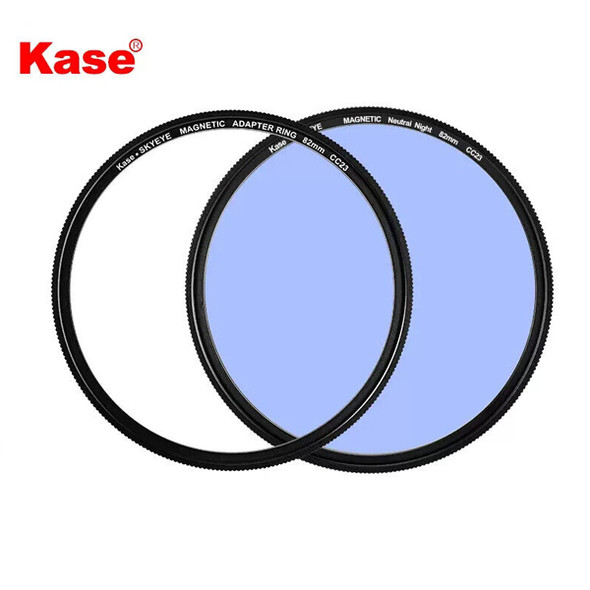 Kase 82mm Skyeye Magnetic Neutral Night (Light Pollution) Filter +Adapter Ring