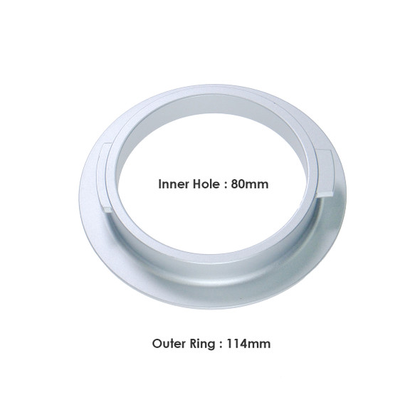 Godox SA-BR2 Adapter Ring Ø80/114mm for Broncolor lights