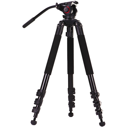 Miliboo MTT702A 2m Alum Pro Video Tripod  with MYT803 Fluid Head