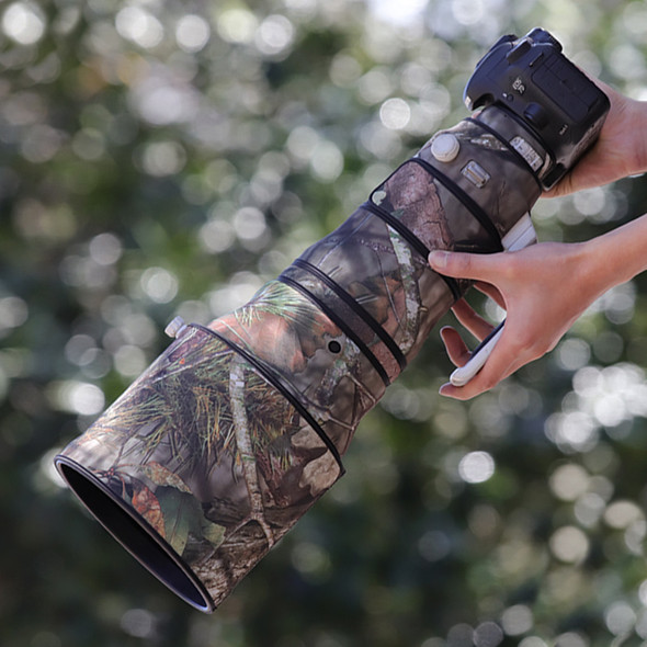 Fotolux Camouflage Lens Coat for Canon RF 400mm F2.8 L IS USM Lens