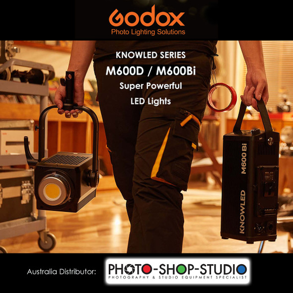 Godox Knowled M600Bi Super Powerful 730W Bi-color LED Light w Carry Bag