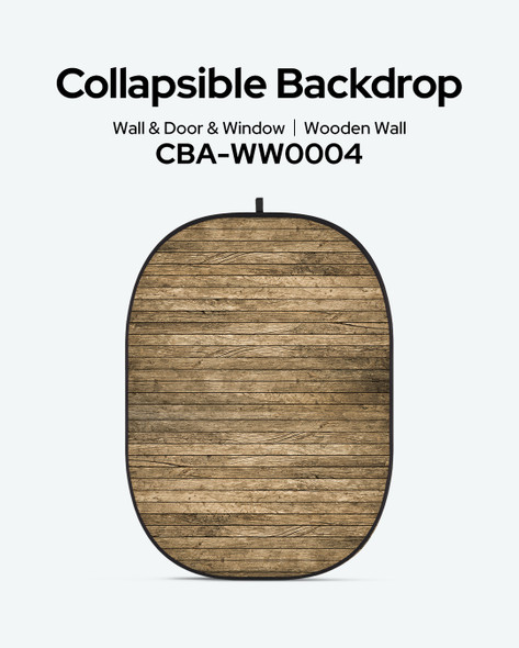 Godox CBA-WW0004 150 x 200cm Wooden Wall Large Collapsible Background Board